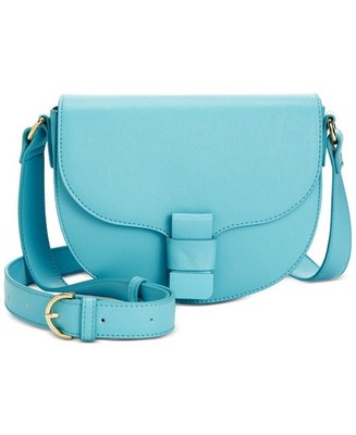 On 34th Holmme Saddle Crossbody Sea Spray Gold