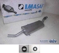 Imasaf ESD Auspuff Endtopf für Lancia Thema (834) 2850 V6 I.E. 110KW