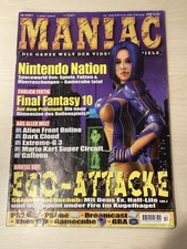 Maniac Man!ac Spielezeitschrift Ausgabe 10/2001 Videospiele