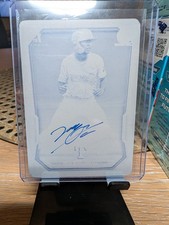 2026 Bowman Chrome Seong-Jun Kim Yellow Printing Plate Auto 1/1 Rangers Prospect