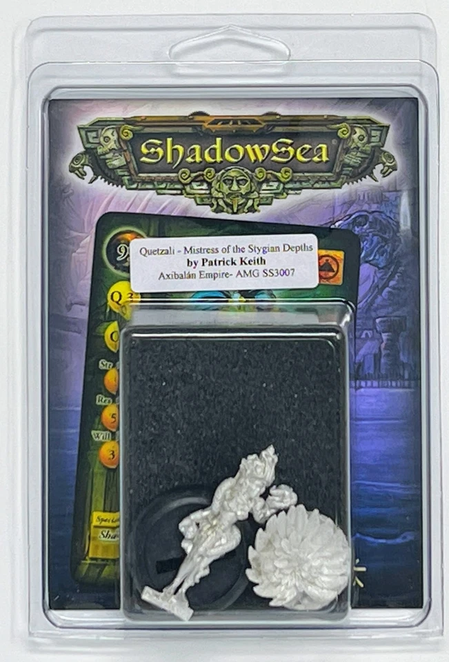 Antimatter Games ShadowSea - Axibalán Empire Lot - 11 Resin & Metal Miniatures - Image 3 of 4