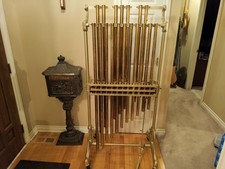 Deagan Chimes Tubular tube bells brass 1-1/4 dia NO CRACKS