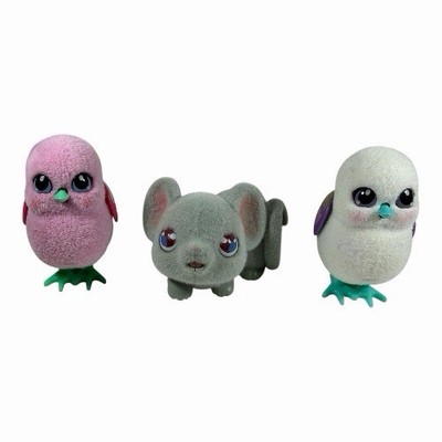 Lot Of 3 Little Live Pets 2 Birds 1 Mouse