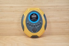 Venturer DM8316 Portable CD Player Yellow 45 Sec Anti Skip FM Radio Tested