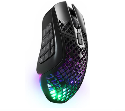 SteelSeries Aerox 9 Wireless - RGB Gaming-Maus - 18 Tasten 18.000 DPI