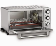Cuisinart TOB-60N Classic Toaster Oven Broiler Brushed Stainless Steel 1800W