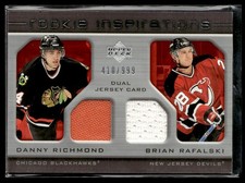 2005-06 Upper Deck Rookie Update Danny Richmond/Brian Rafalski Rookie 410/999