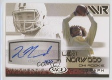 2015 Sage Auto Gold 19/20 Levi Norwood #A39 Auto 0af