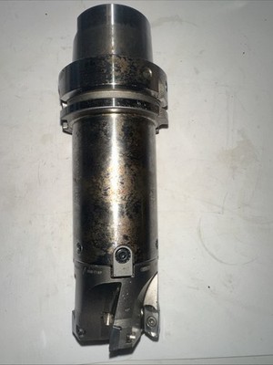 SK Schussler HSK A-63-22-100 W/ Seco Milling Cutter R220-69-0050-12-5AN