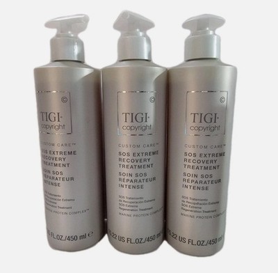 TIGI Copyright Custom Care SOS Extreme Recovery Treatment 15.22oz 3 Pack New