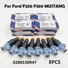 8pcs Fuel Injector 0280150718 Fits Ford F150 F250 F350 E150 E350