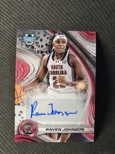 2024-25 Bowman's Best University #B24-RJ Raven Johnson Best of 2024 Auto Bin965