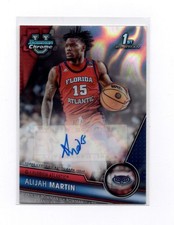 2023-24 Bowman U Chrome Alijah Martin Lava Refractor Auto /199 1st - #BCPA-AMA