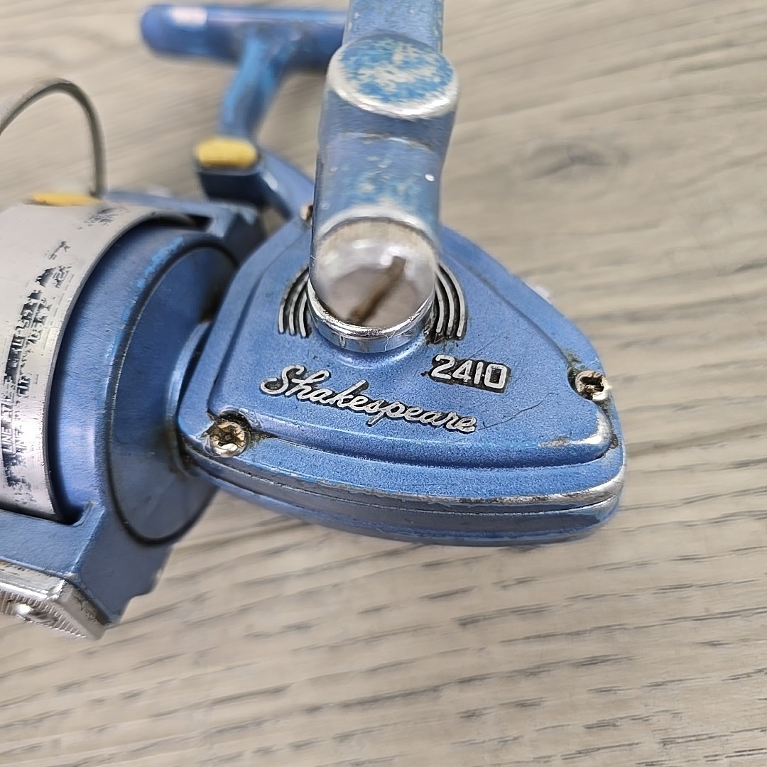 Vtg Shakespeare Wondereel 2410 Convertible Crank 2 Ball