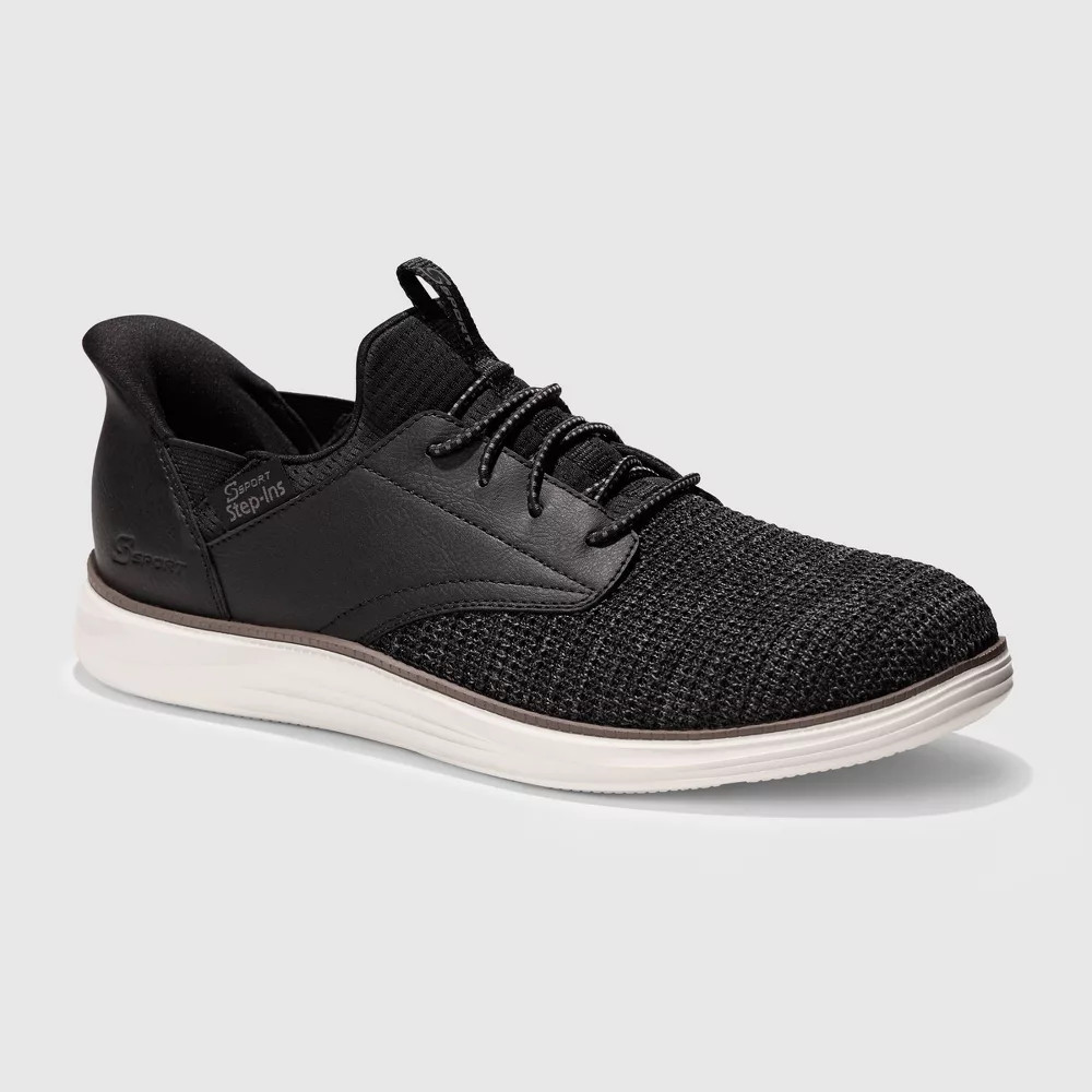 Мужские кроссовки Donovan Step-Ins от S Sport by Skechers - Черный 10 4790₽