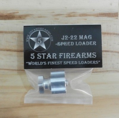 Aluminum Speedloader, Speed Loader;  Ruger LCR 22 Mag, Charter PFind;  J2-22 Mag