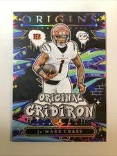 2025 Panini Origins Ja’Marr Chase Original Gridiron OG #4 Cincinnati Bengals