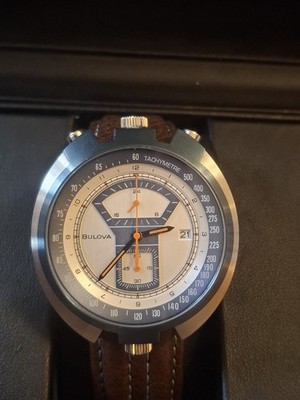 Bulova Parking Meter Mens Limited Edition Chronograph 98B390, #325 of 5000 Made