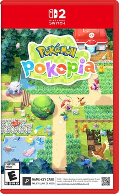 Nintendo Pokemon Pokopia Physical Video Game, Simulation with Dynamic World and