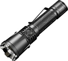 LED Torch 4400 Lumen, USB-C Rechargeable, 5000mAh, IPX8, Dual Switch