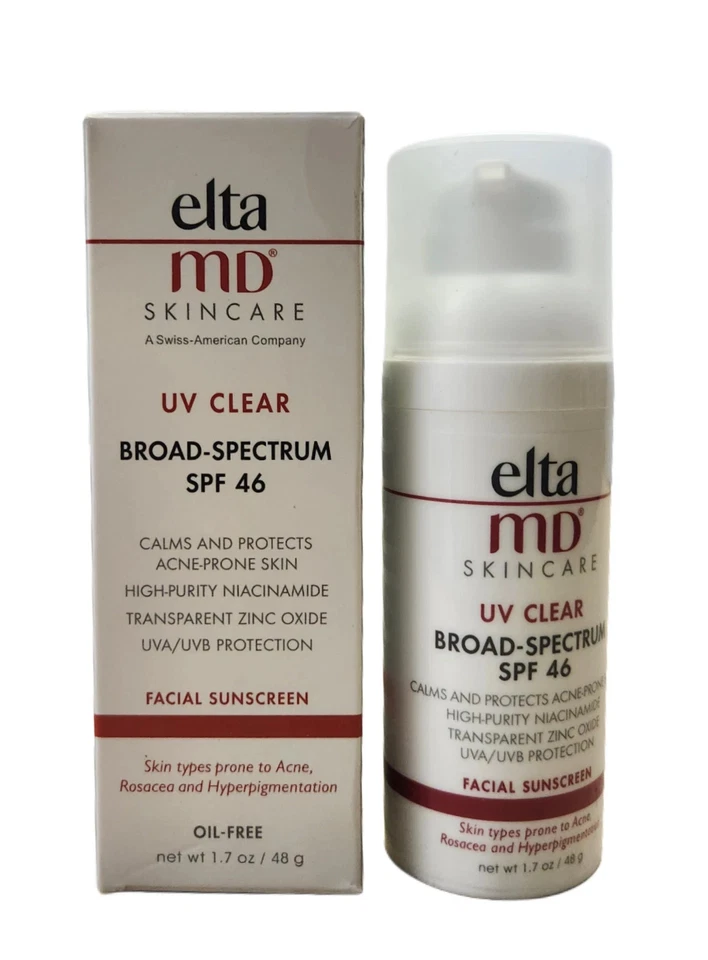 Elta MD CLEAR Face Sunscreen SPF 46  Skincare & UV Protection sunscreen 48g - Image 2 of 3