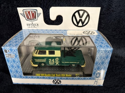 M2 Machines 1960 VW DOUBLE CAB TRUCK USA WRECKER #R71 NIP 1:64th - Picture 2 of 5