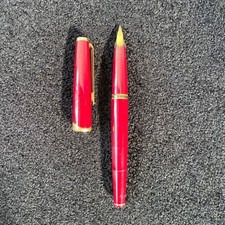 Montblanc Fountain Pen Deep Red 18k (750 notation) Vintage