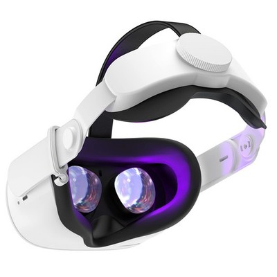 Head Strap for Meta Quest 2 VR - Elite Strap Replacement with Adjustable Hing...