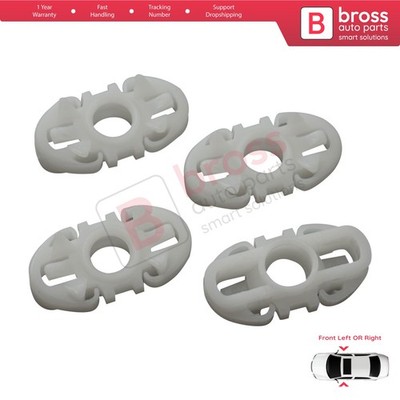Fensterheber Schiebe Schwenk Führungsbacken Satz für Ford Transit MK5 6 7 1994-2014