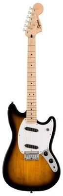 Squier by Fender Sonic Mustang 2-Color Sunburst MN Einsteiger E-Gitarre SS - Bild 1 von 4