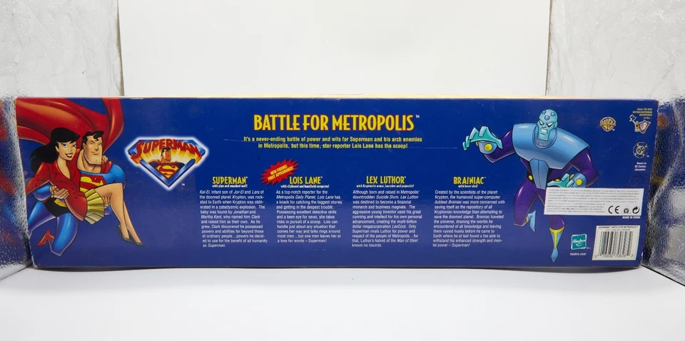 Superman Battle For Metropolis 4 Pack With Rare Lois Lane Figure - image 2 of 2