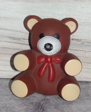 1985 ROSS LABORATORIES SIMILAC BABY FORMULA VINYL TEDDY BEAR BATH TOY B128