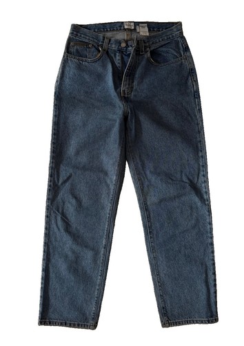 Calvin Klein Jeans Women's Easy Fit High Rise Straight Leg Blue Denim 6
