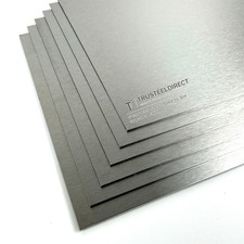 Stainless Steel Brushed 304 Sheet 1mm 2mm 3mm DP1 Cut to Size Next Day Delivery