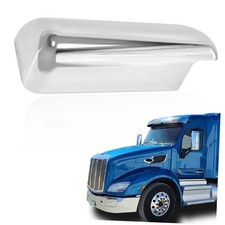 Door Mirror Chrome Cover fit for 2013-2022 Peterbilt Right Mirror Cover Chrome
