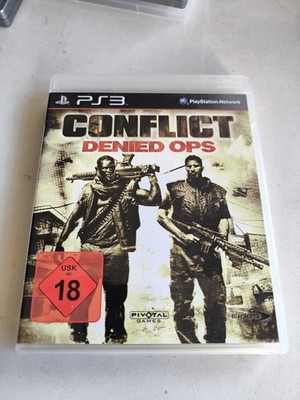 Conflict Denied Ops  - Playstation 3 PS3 - PAL Deutsch - Guter Zustand  