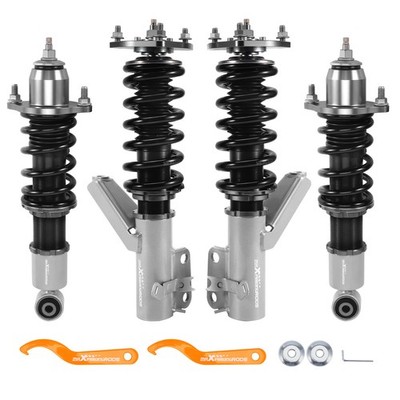 Maxpeedingrods T6 Adjustable Coilovers Struts Shocks For Honda Civic 2001-2005