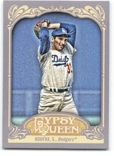 2012 Gypsy Queen #290 Sandy Koufax Los Angeles  ID:61339