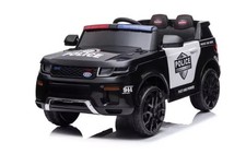 12V Kids Ride On Police Car SUV Toddlers Electric Cars Battery
