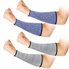 2 Pares De Mangas Protectoras Para Brazos Resistentes a Cortes