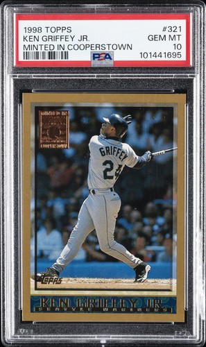 1998 Ken Griffey Jr. [Minted in Cooperstown] #321