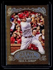 2012 Topps Gypsy Queen #197 David Freese Framed Gold