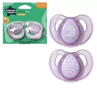 Tommee Tippee Natural Latex Pack Baby Soother Dummy 6-18 Mth BPA