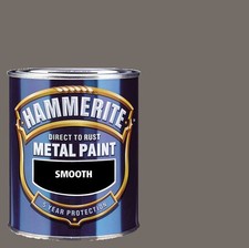 Hammerite - Smooth Direct To Rust Metal Paint - Mixed Colours - 750ML