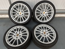 Porsche 997 19" Carrera Sport Design Alloy Wheels C2 C2S With Pirelli Sottozero