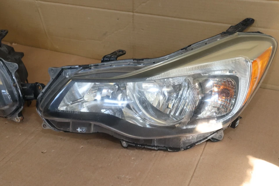 2012-2014 Subaru Impreza /2013-2015 XV Crosstrek oem Front Headlights Pair LH RH - Image 2 of 4