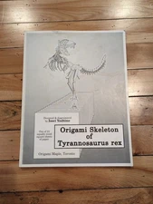 Origami Skeleton Of Tyrannosaurus rex Designs And Diagrams By Issei Yoshino