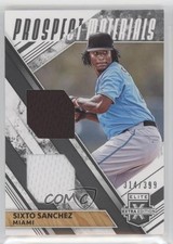 2019 Elite Extra Edition Dual Prospect Materials Black /399 Sixto Sanchez 12gr