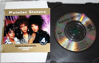 POINTER SISTERS automatic / Jump 3'' Maxi CD Cover zerschnitten CD sehr gut