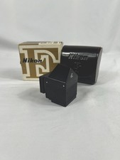Nikon F black action finder sportsfinder with cap/case And Box. READ